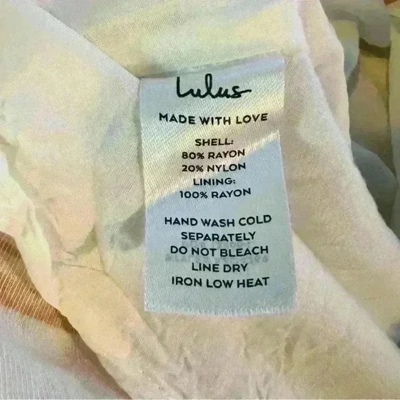 Lulu’s ruffle skirt flutter sleeve rayon blend mini dress - Picture 9 of 9